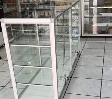 vitrinas de aluminio de segunda mano