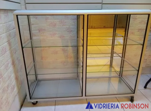 vitrinas de aluminio pequeñas