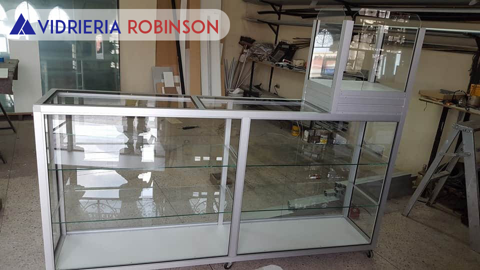 vitrinas de aluminio precios