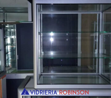 vitrinas de vidrio