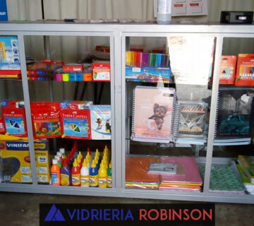 Vitrinas para Librería