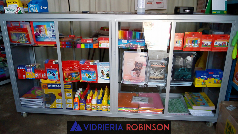 Vitrinas para Librería