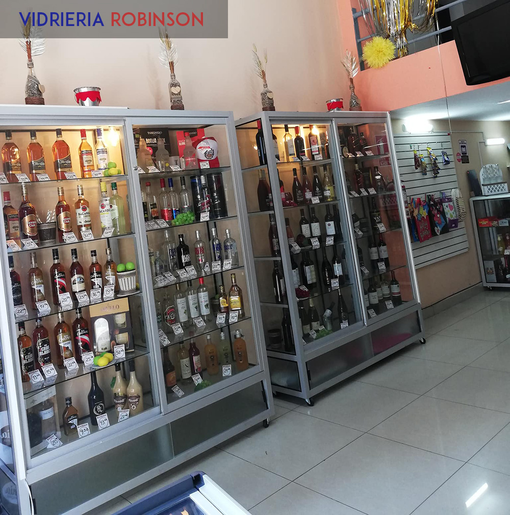 vitrinas para licores