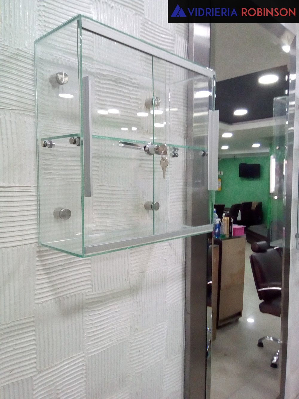 vitrinas de vidrio