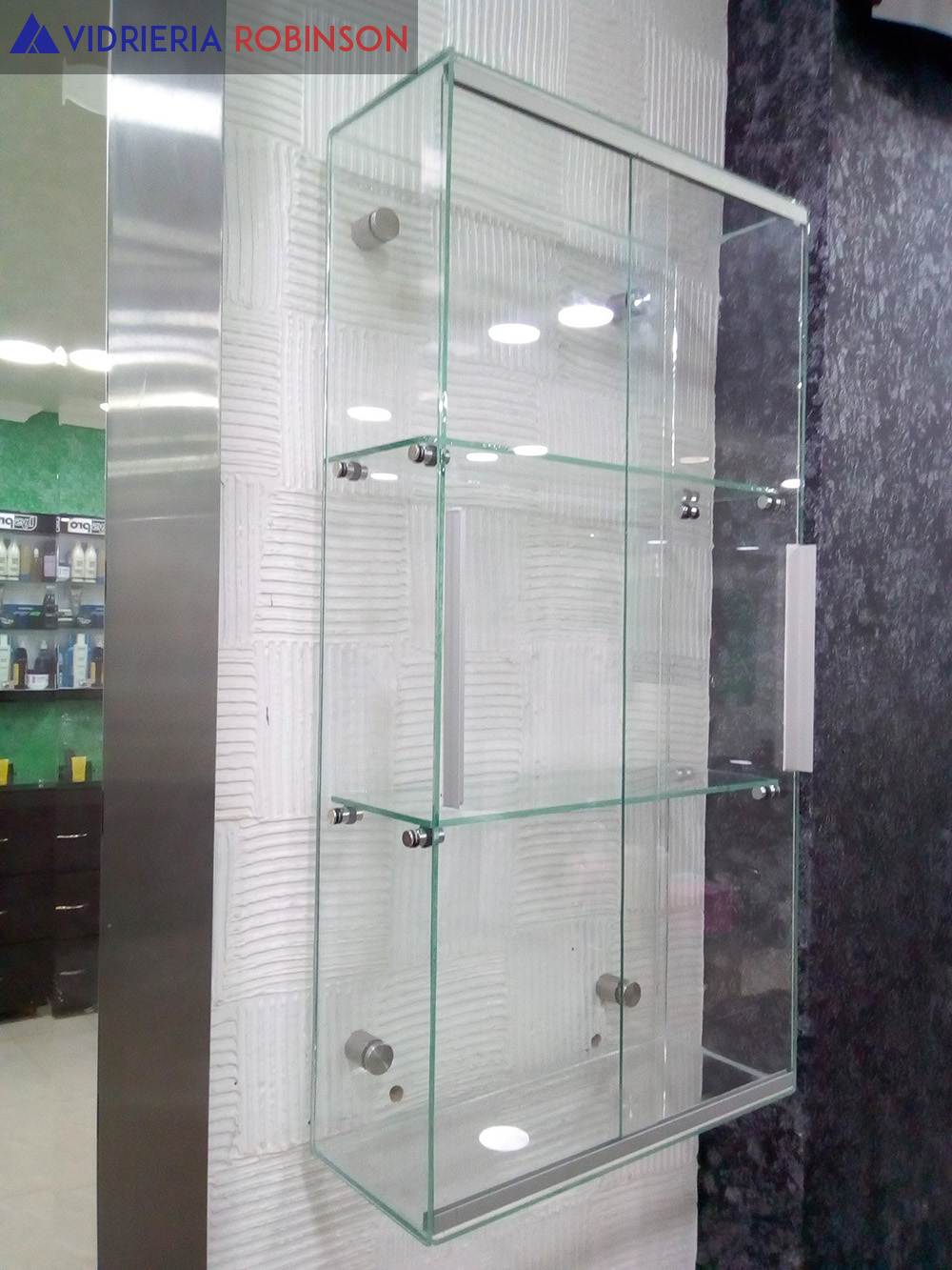 vitrinas de vidrio